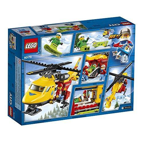 正規販売店品 LEGO City Great Vehicles Ambulance Helicopter 60179 Building Kit (190 Piece