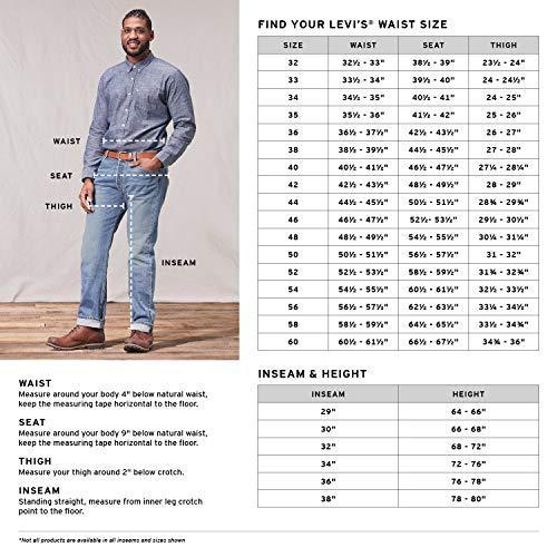 Levi's メンズ 550 リラックスフィットジーンズ US サイズ: 44W x 30L