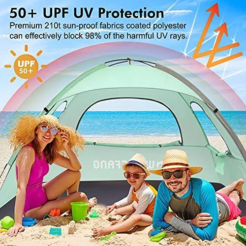 WhiteFang　Beach　Tent　AntiーUV　for　Sun　Exten　Shelter　Portable　Person,　Shade