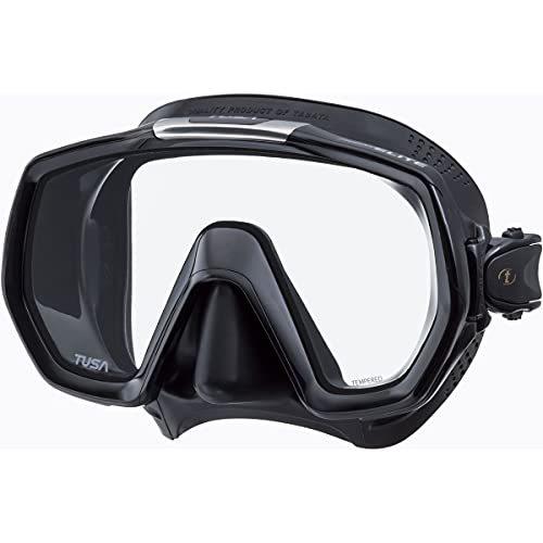 TUSA Mー1003 Freedom Elite Scuba Diving Mask， BlackBlack
