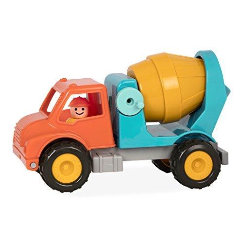 Tru Toy ー Driver And Parts Movable Working With Truck Mixer Cement ー Battat 電子玩具 お待たせ Themtransit Com