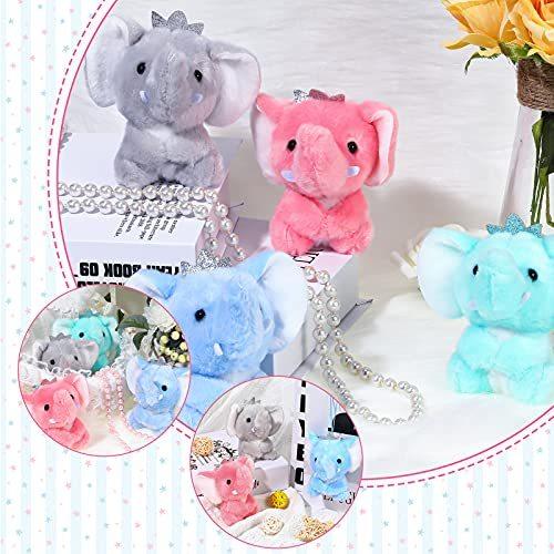 Animal Stuff Baby Mini Elephant Pieces 8 4 Plush Animal Stuffed Small Inch 電子玩具 品質保証 Themtransit Com