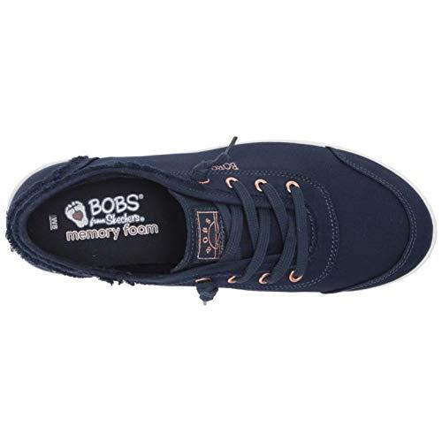 オンラインストア最安値 Skechers BOBS Women´s Bobs B Cute Sneaker， NVY， 9 M US