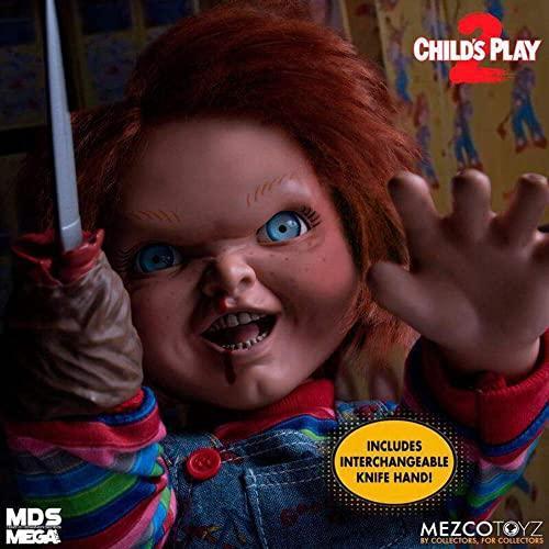 オンラインストア Mezco Toys CHUCKY ー Child´s Play 2 ー Poup e parlante Designer Series 38cm