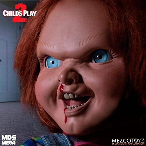 オンラインストア Mezco Toys CHUCKY ー Child´s Play 2 ー Poup e parlante Designer Series 38cm