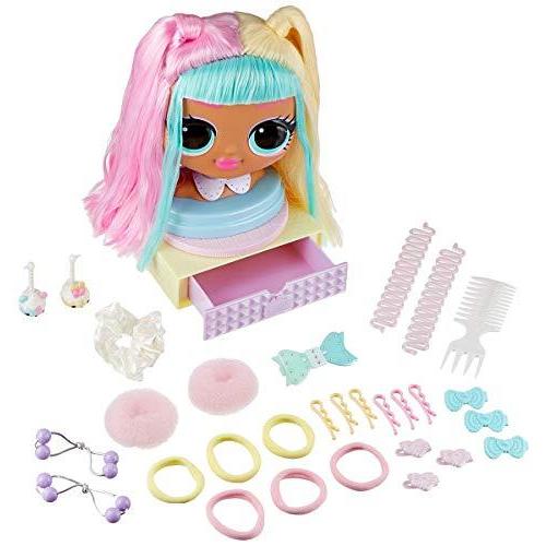 特別セーフ LOL Candylicious Head Styling OMG Surprise 電子玩具
