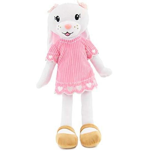 【公式ショップ】 Forest Sharewood 18" Plushible Friends In | Bunny ー Girls for Doll Rag Soft 電子玩具