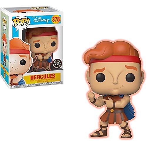 Funko Hercules (チェイスエディション) Hercules x POP! ディズニービニールフィギュア&POP!1個。 互換性のあるPE