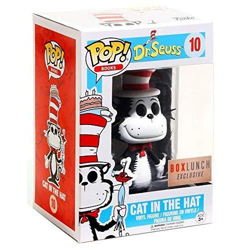 【逸品】 Funko ー Figurine Dr Seuss ー Cat In The Hat Cake & Umbrella Exclu Pop 10cm ー その他食器、カトラリー