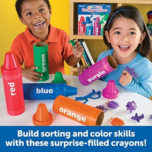 高評価なギフト [ラーニング リソース]Learning Resources Rainbow Sorting Crayons LER3070 [並行輸入品]