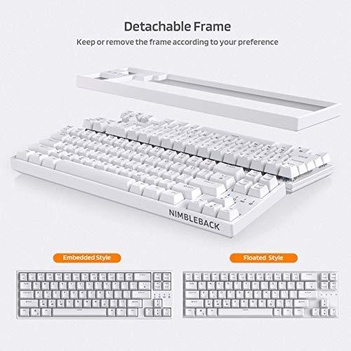 【楽天カード分割】 LTC NB681 Nimbleback Wired 65% Mechanical Keyboard， RGB Backlit UltraーCompa