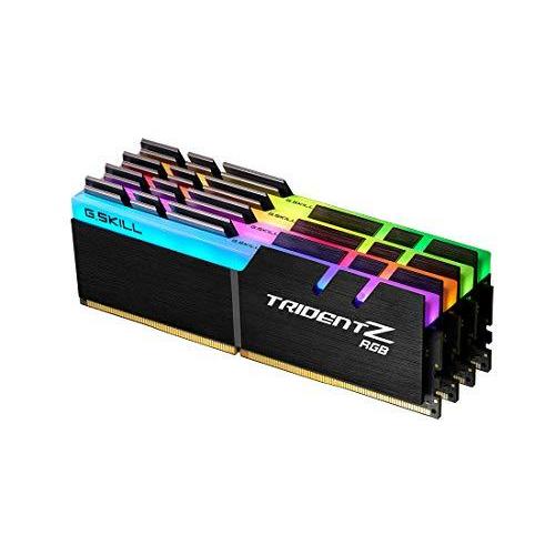オープニング 大放出セール RGBシリーズDDR4 16GB）TridentZ x 64GB（4 G.SKILL SDRAM PC4ー28800デスクトップメモリ 3600MHz その他PCパーツ