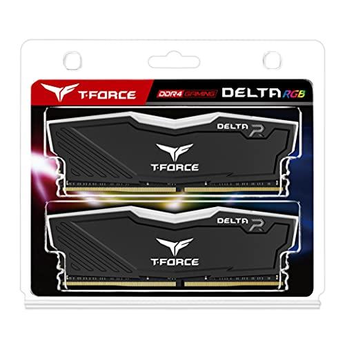 TEAMGROUP TーForce Delta RGB DDR4 64GB (2x32GB) 3200MHz (PC4ー