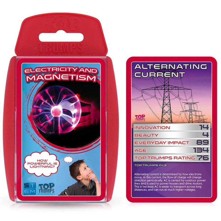 大人気新品  STEM: Engineering， Electricity and Magnets Top Trumps Card Game Bundle
