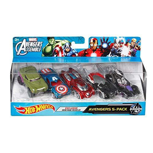 純正卸売り Hot Wheels Marvel Avengers Assemble Avengers 5ーPack