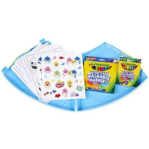 オンライン質屋 Crayola Baby Shark Coloring Set， Gift for Kids， 3， 4， 5， 6
