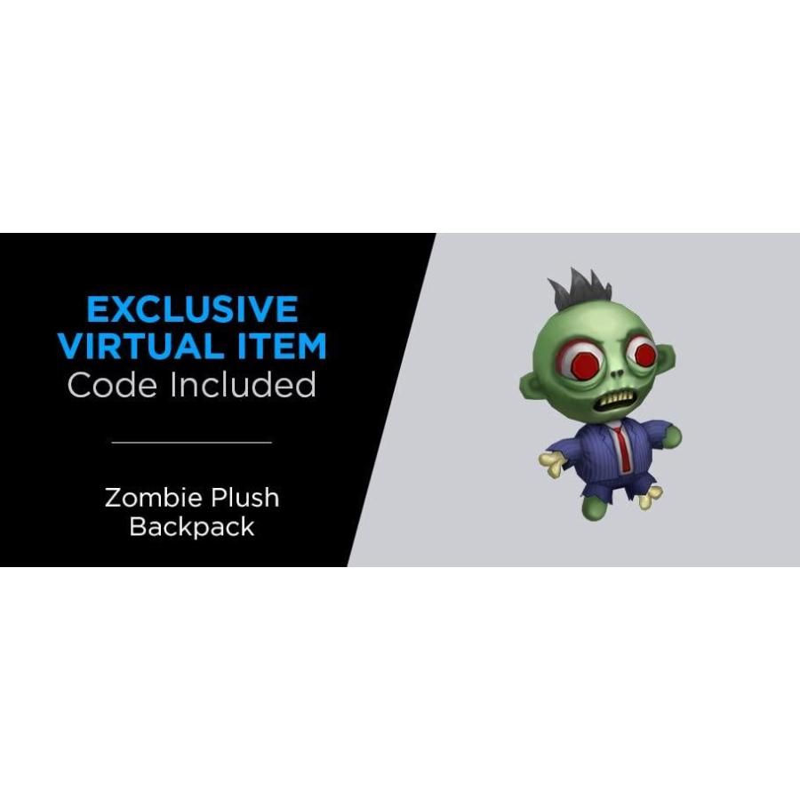 Roblox Avatar Shop Punk's Not Dead! Action Figure w/Zombie Plush Backpack  Code