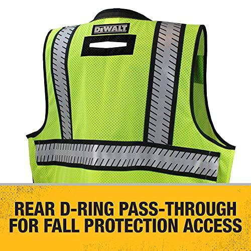 まとめ売り DEWALT デウォルト DSV521ーL Class 2 Heavy Duty Surveyor Vest， Large