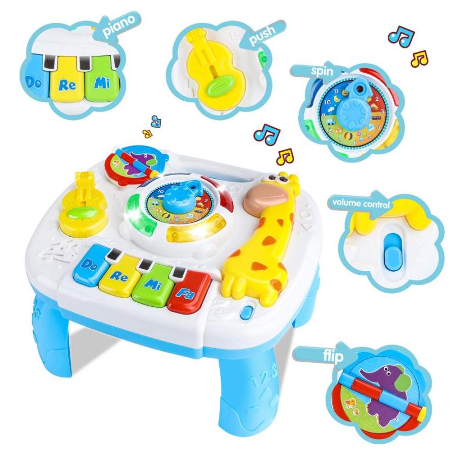 値段が激安 BACCOW Baby Toys 6 to 12ー18 Months Musical Educational Learning Activity Ta