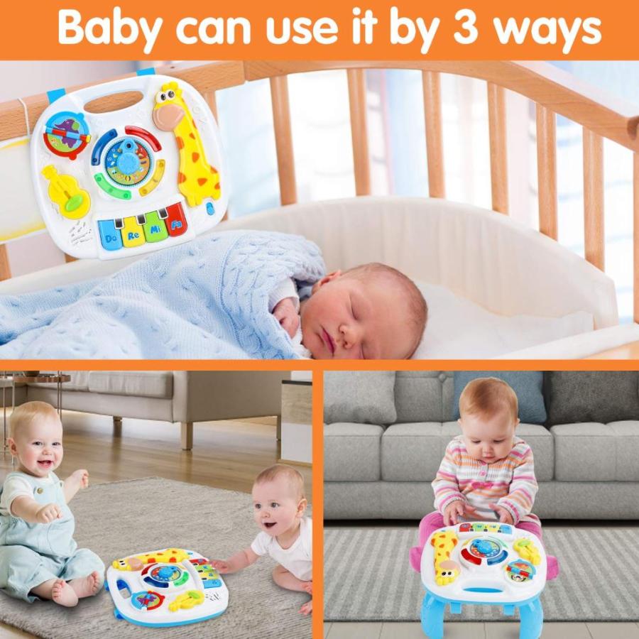 値段が激安 BACCOW Baby Toys 6 to 12ー18 Months Musical Educational Learning Activity Ta