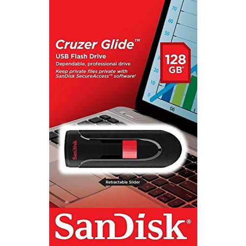 超特価のお買い サンディスク SanDisk Cruzer Glide 128GB Flash Drive (5 Pack) USB 2.0/3.0 Port Jum