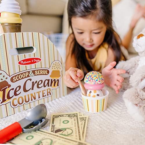 【最安値挑戦中】 メリッサ&ダグ(Melissa&Doug) 木製おもちゃ アイスクリーム屋さん ごっこ遊び 正規品 9286 【2121710815】(10777円)