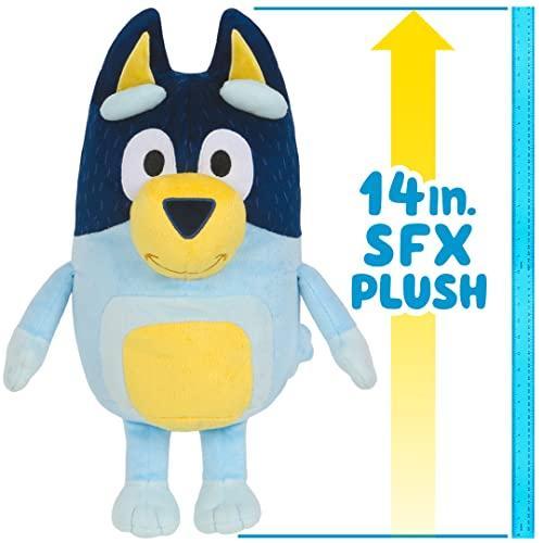 高品質の人気 Bluey Talking Bandit (Dad) 14 Talking Plush Bandit Plush Toy with 9 Phrase