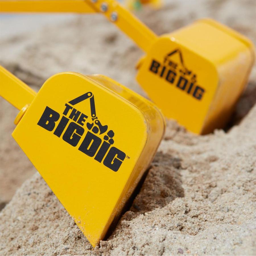 オーダー受注生産 The Big Dig Sandbox Digger Construction Excavator Ride On Toy Crane with Sa