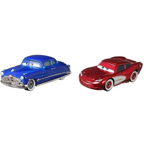 激安セールの通販 Disney Cars Toys and 3， Doc Hudson & Cruisin´ Lightning McQueen 2ーPack， 1:5