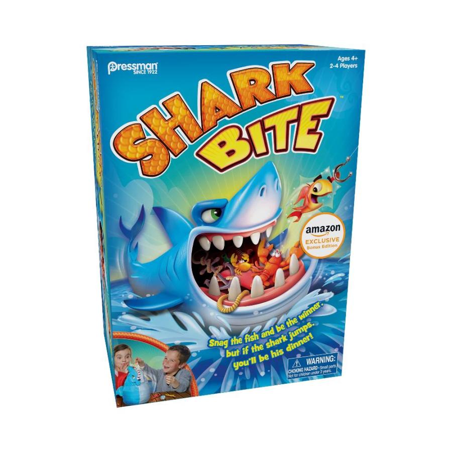 オンライン卸売価格 Pressman Shark Bite with Let´s Go Fishin´ Card Game