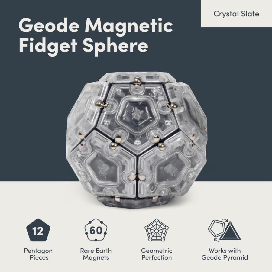 公式通販激安 Speks Geode Sphere Magnetic Fidget Toy for Adults | Quiet Adult Sensory Toy