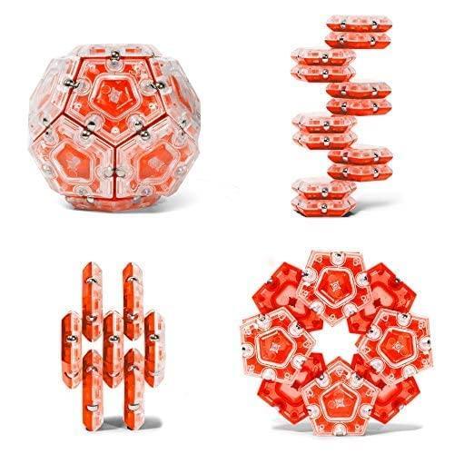 西九州新幹線 Speks Geode Sphere Magnetic Fidget Toy for Adults | Quiet Adult Sensory Toy