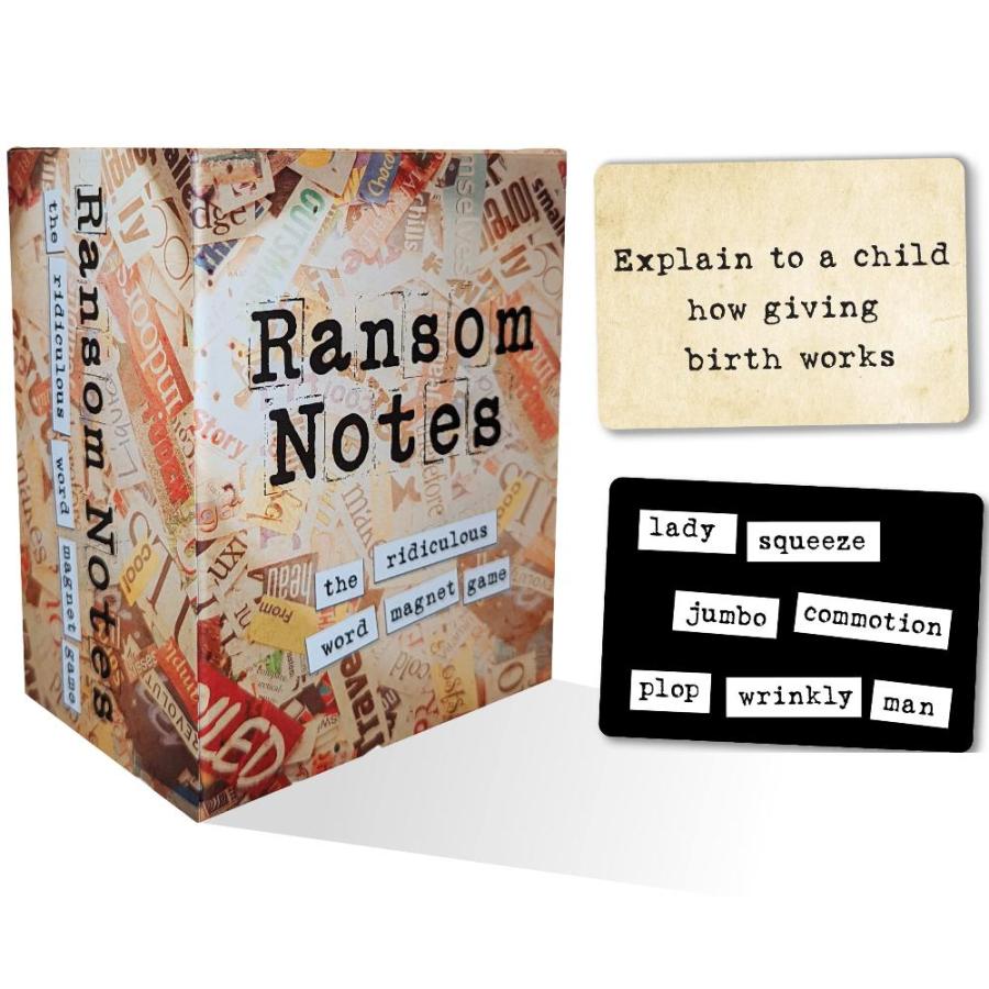 買いファッション Ransom Notes 拡張パック1 ー The Ridiculous Word マグネットパーティーゲーム 3人以上のプレイヤー向け