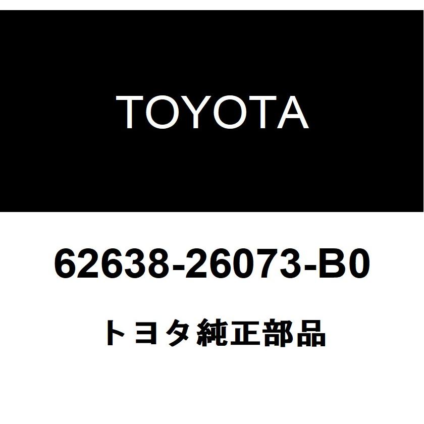 専用 トヨタ（TOYOTA） トヨタ純正 クォータピラー ガーニッシュ 62638