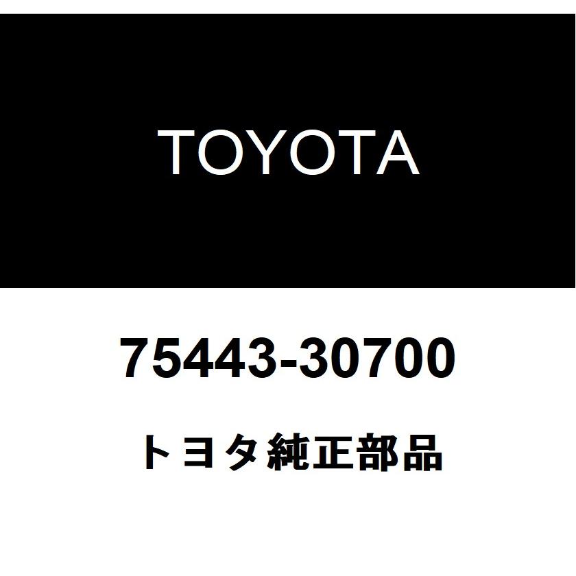 トヨタ（TOYOTA） トヨタ純正 ラゲージコンパートメントドアネーム