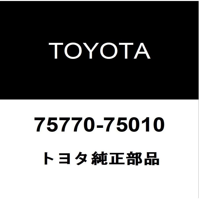 試着のみ美品　値札付き トヨタ（TOYOTA） トヨタ純正 SAI フードモール 75770-75010