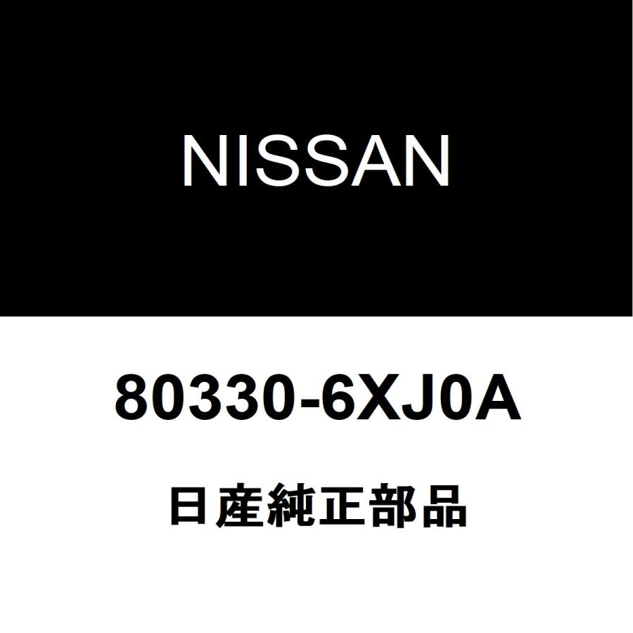 新品 日産 ノート 純正 ガラス 三角窓 802A0-6XJ1A 日産（NISSAN） 日産純正 ノート フロントドアガラスランRH 80330
