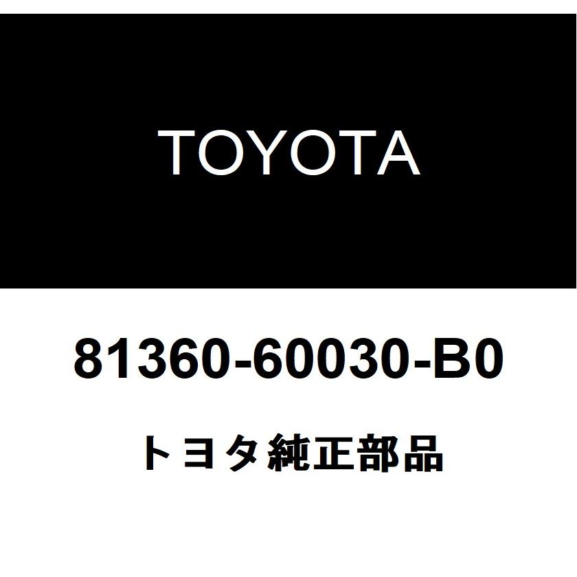 トヨタ（TOYOTA） トヨタ純正 ルーム ランプASSY NO.1 81360-60030-B0