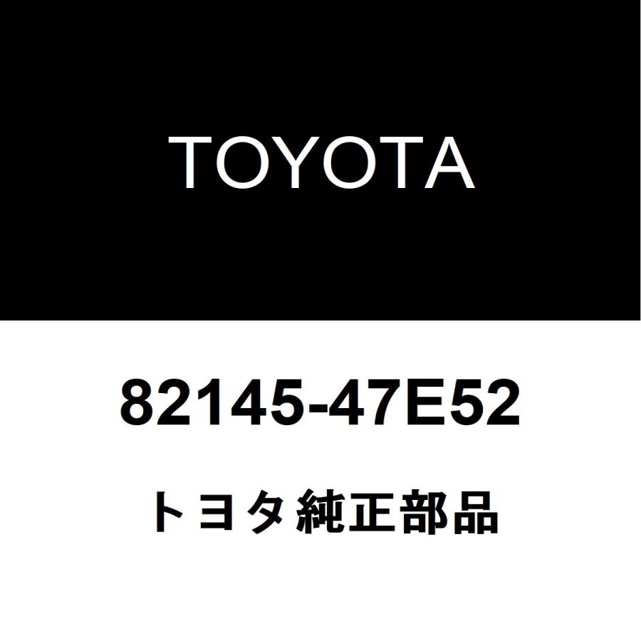 トヨタ純正 インストルメントパネル ワイヤ 82145 47E52 : 82145 47e52 : ユニバーサルパーツ