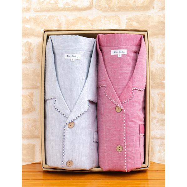 パジャマ ペア 長袖 春 秋 ダブルガーゼ 肌に優しい綿100 S M L Ll 3l 結婚祝い 父の日 母の日 カップル お揃い ブライダルギフト 記念 プレゼント 部屋着の時間 通販 Yahoo ショッピング