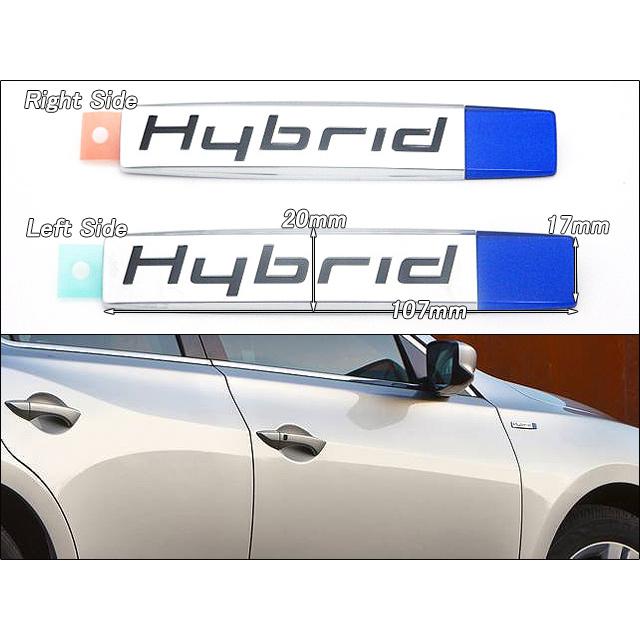 アキュラILX【ACURA】米国US純正エンブレムセット-サイドHYBRIDマーク