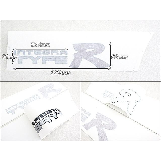 インテグラDC2【ACURA】アキュラINTEGRAタイプR純正USデカール-サイド