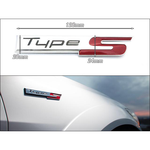 ホンダ 純正 インテグラ リアエンブレム (TYPE S) インテグラDE5【ACURA】アキュラINTEGRAタイプS純正USエンブレム2点