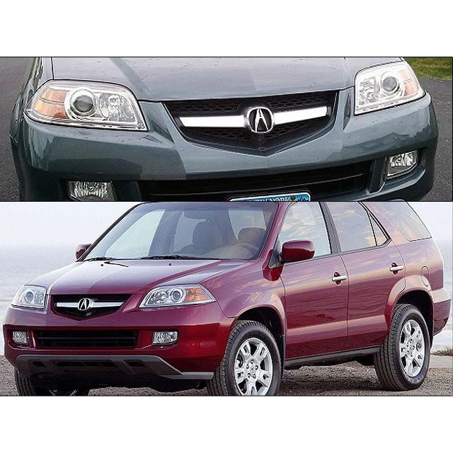 YD1後期【ACURA】アキュラMDX純正USフロントグリル2点セット(04-06y 