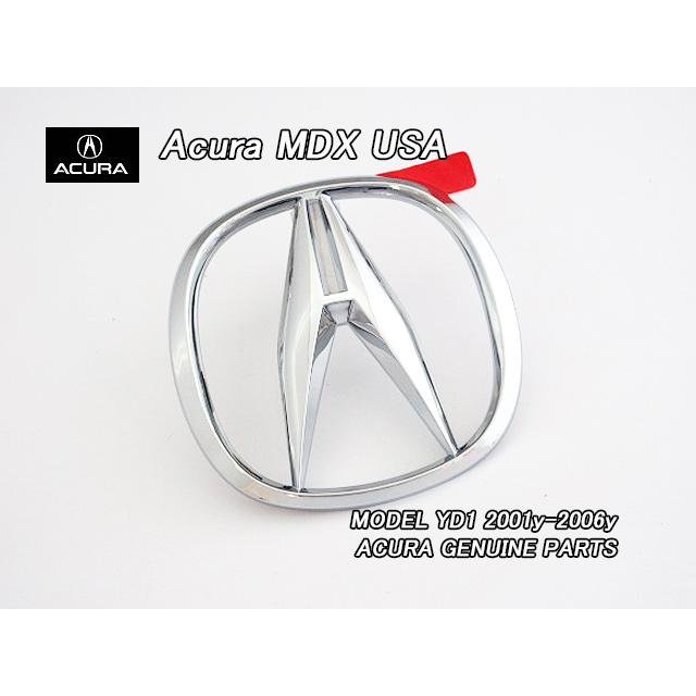 YD1【ACURA】アキュラMDX純正USエンブレム-リアセンターAマーク/USDM