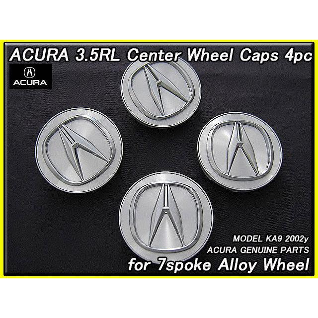 ホンダレジェンド ACURA RLグリル エンブレム センターキャップ ミラー レジェンドKA9後期【ACURA】アキュラ3.5RL純正USホイールキャップ4個