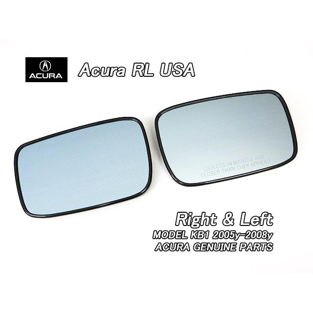 アキュラTSXワゴン純正US ドアミラーガラス右側/USDM北米仕様 アコードツアラーCW1CW2【ACURA】アキュラTSXワゴン純正US