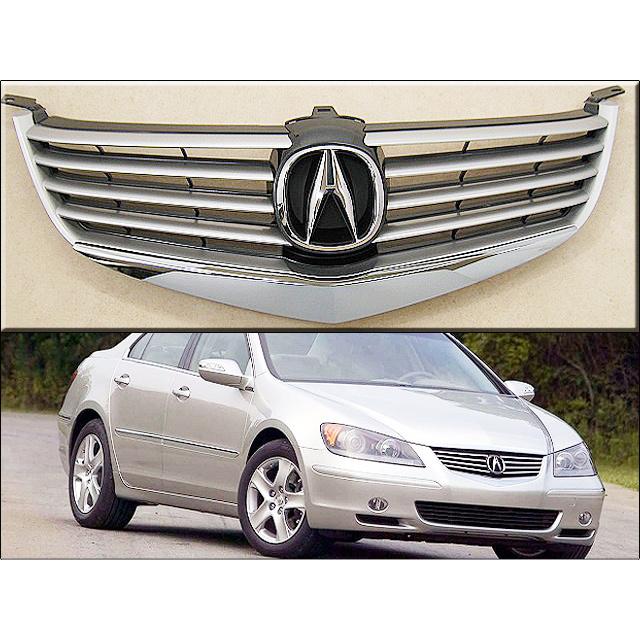 Acura フロントグリル シルバー 前期用 UA1UA2インスパイア.セイバー【ACURA】アキュラ2.5TL純正US