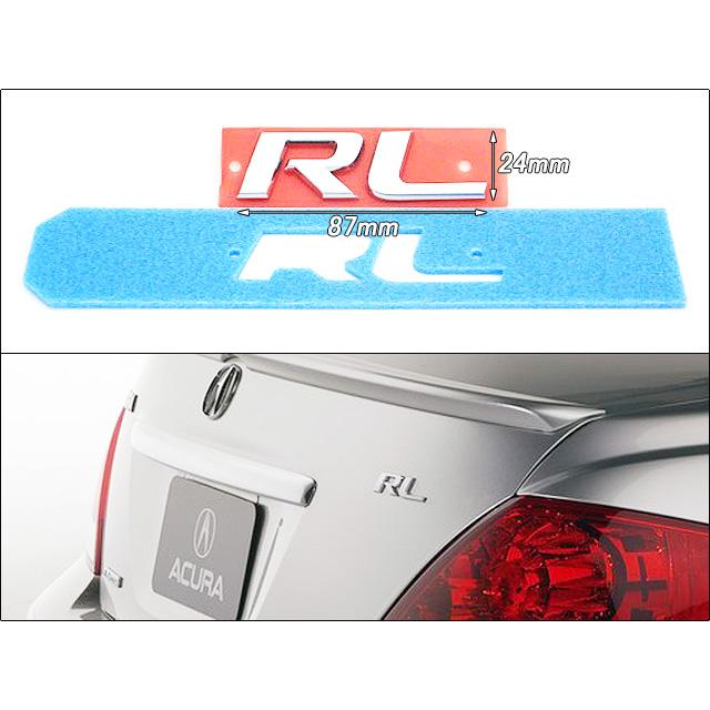 レジェンドKB1【ACURA】アキュラRL純正USエンブレム-リアRLレター