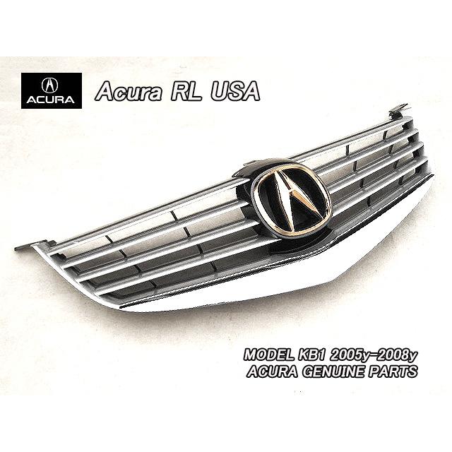 ホンダレジェンド ACURA RLグリル エンブレム センターキャップ ミラー レジェンドKB1【ACURA】アキュラRL純正USフロントグリルセット4点